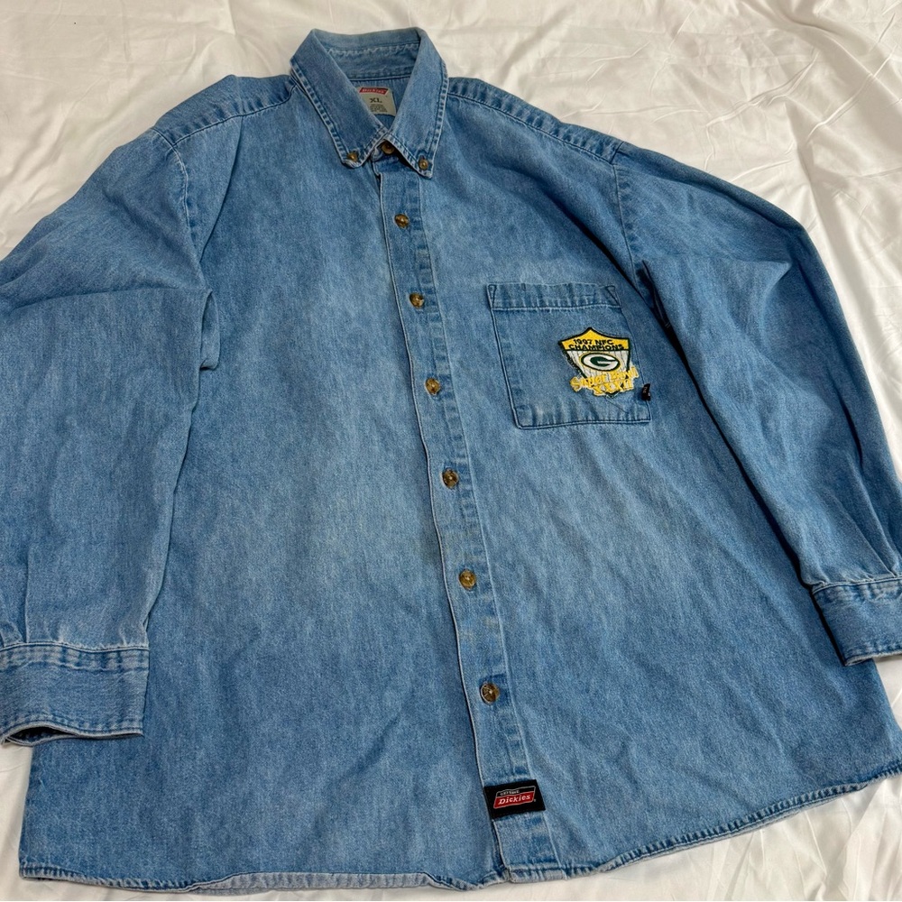 Dickies Blue Long Sleeve Tee